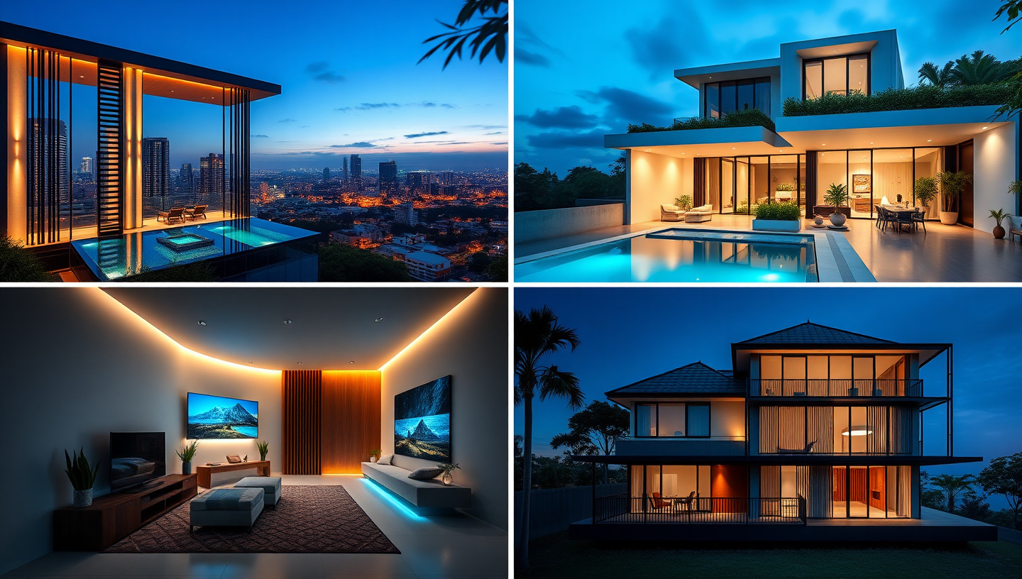 Luxury smart home showcase Bangkok